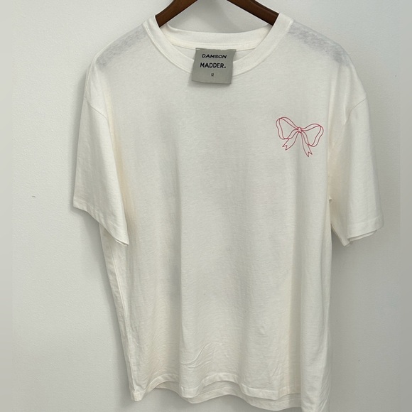 Damson Madder x Anthropologie Dinner Graphic Tee-12 NEW - Picture 2 of 9